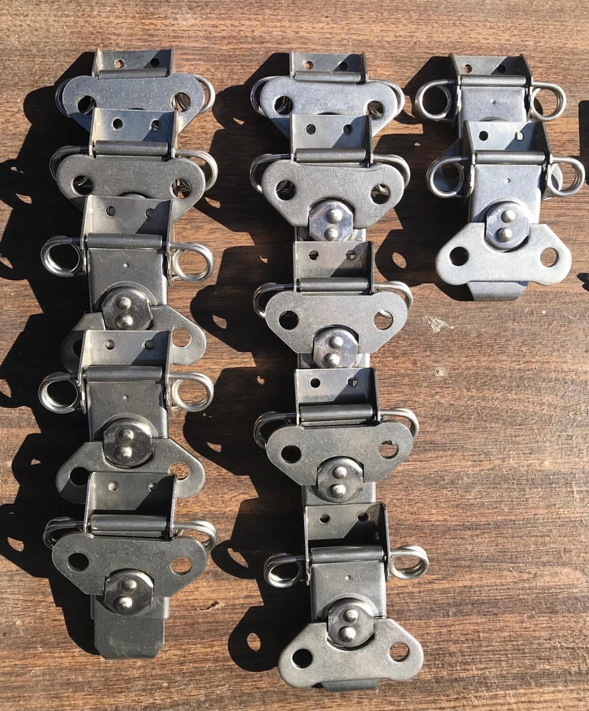 NEW Wing Turining Toggle Latch Chest Box Case Suitcase Tool Clasp Stainless