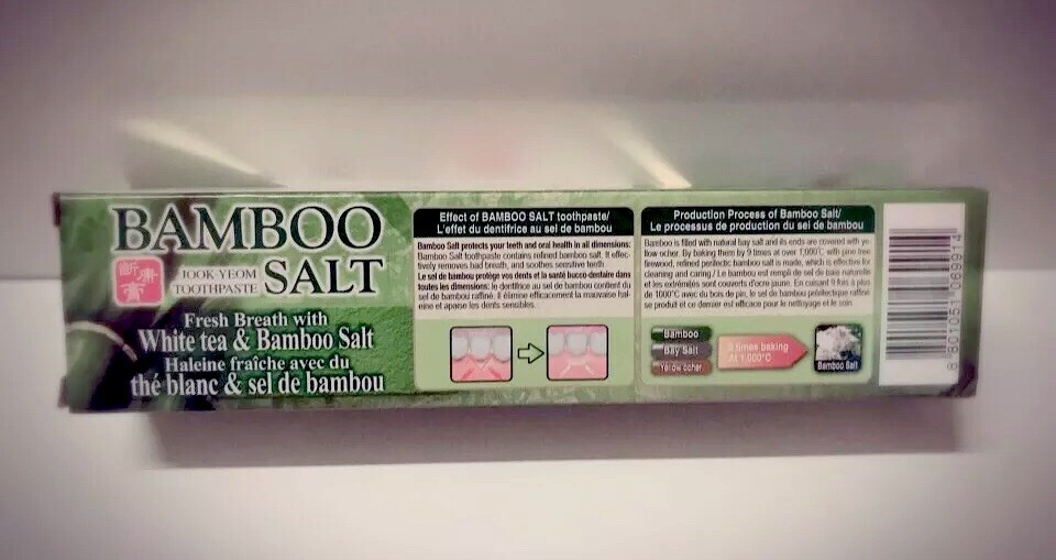LG BAMBOO SALT TOOTHPASTE 160G 4PACKS
