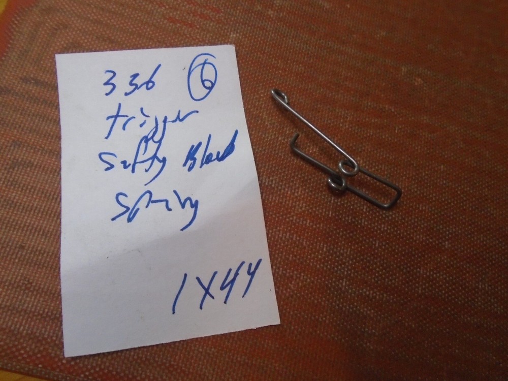 Marlin 336 Trigger Safety Block Spring