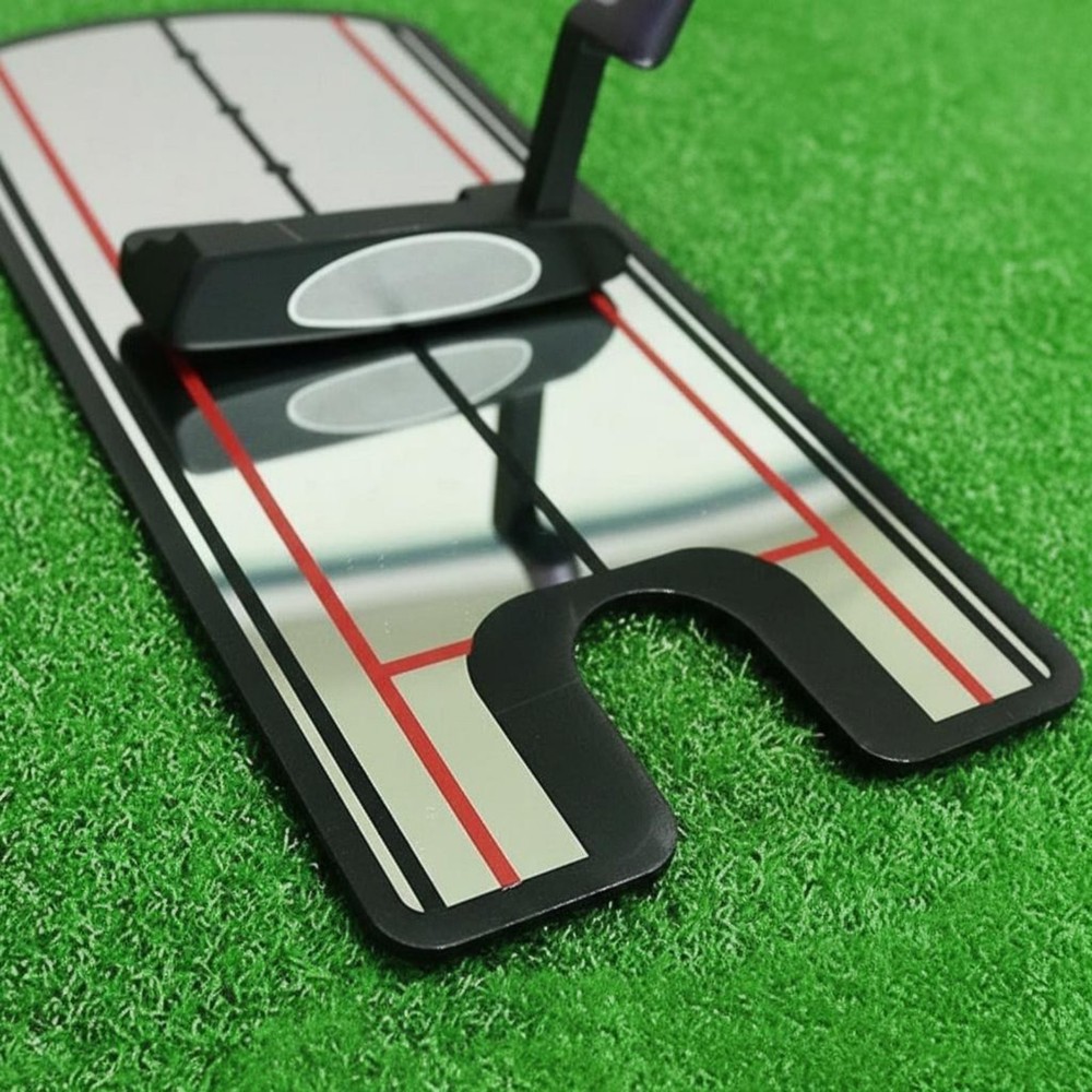 Golf Putting Mirror Reflective Surface Putting Mirror for Driving Range