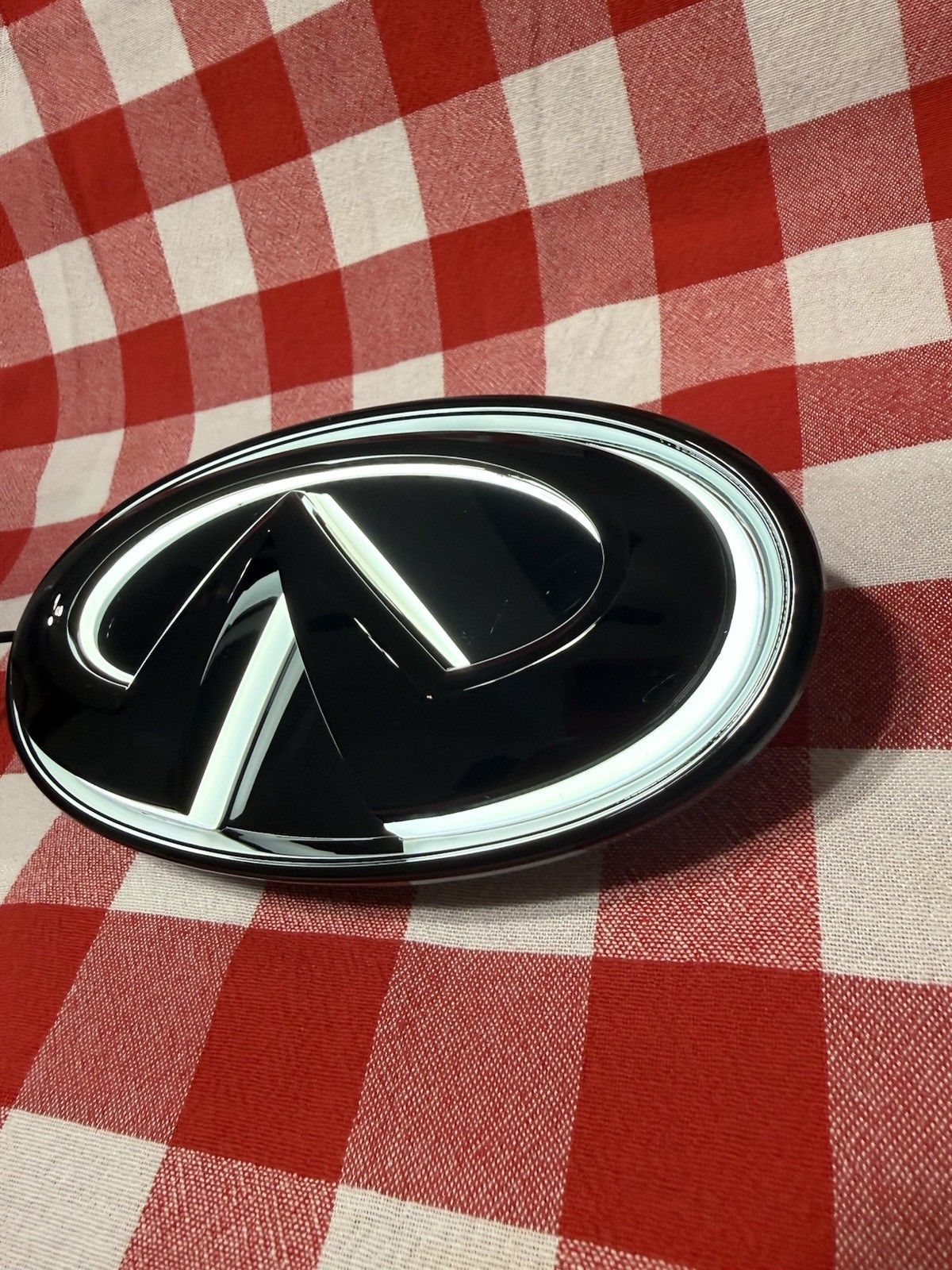 ✅2018-2024 INFINITI Q50 LED EMBLEM GLOSS BLACK ✅