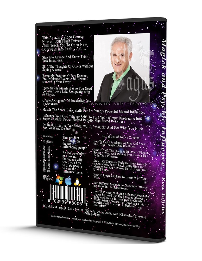 Magick and Psychic Influence Course Ross Jeffries Neuro-Linguistic Programming