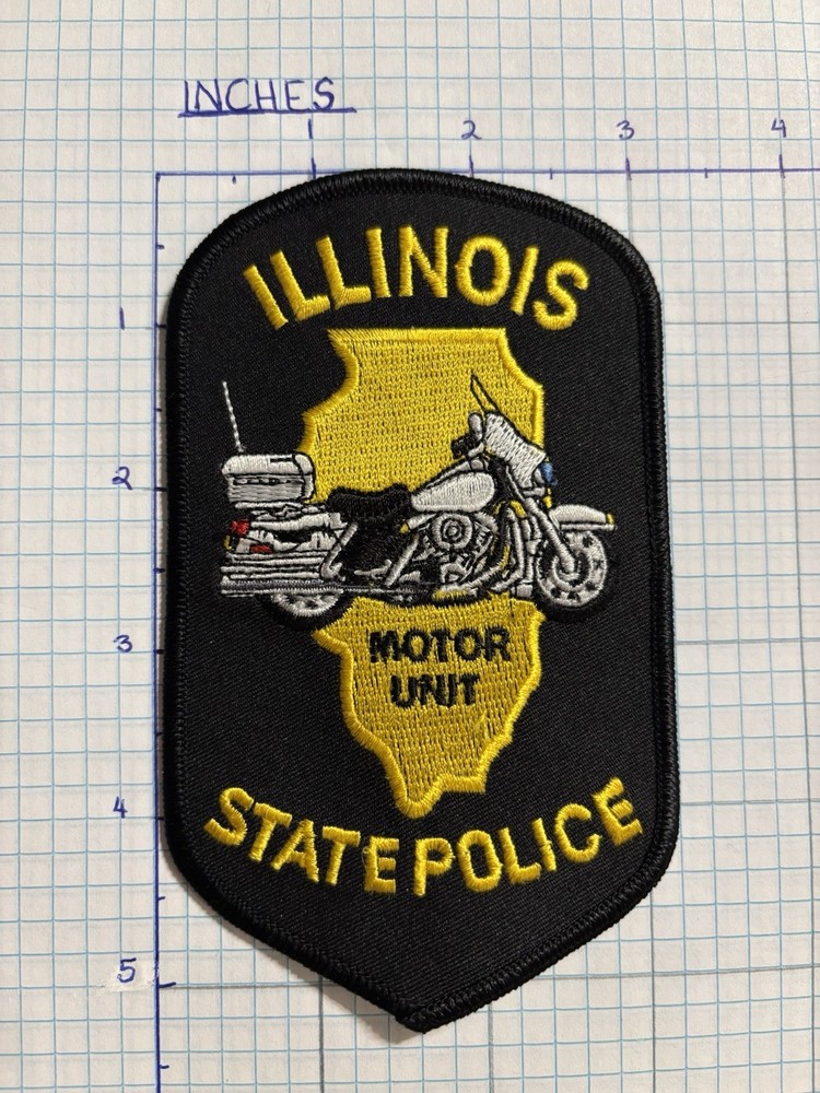 Illinois State Police Patch (MOTOR UNIT)