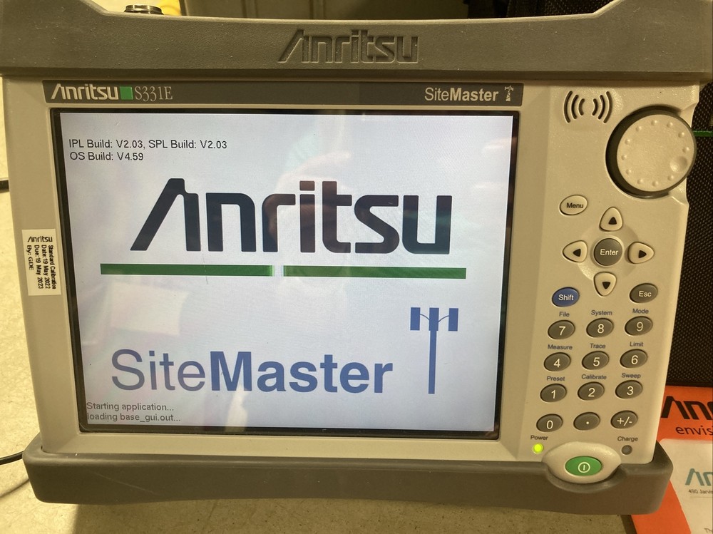 Anritsu S331E Site Master Certified By Anritsu