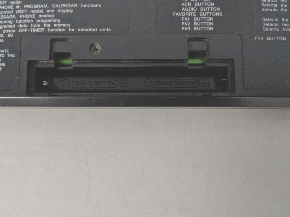 FISHER VIDEO TECH COMPUTERIZED AUDIO/VIDEO REMOTE CONTROL RAV-420