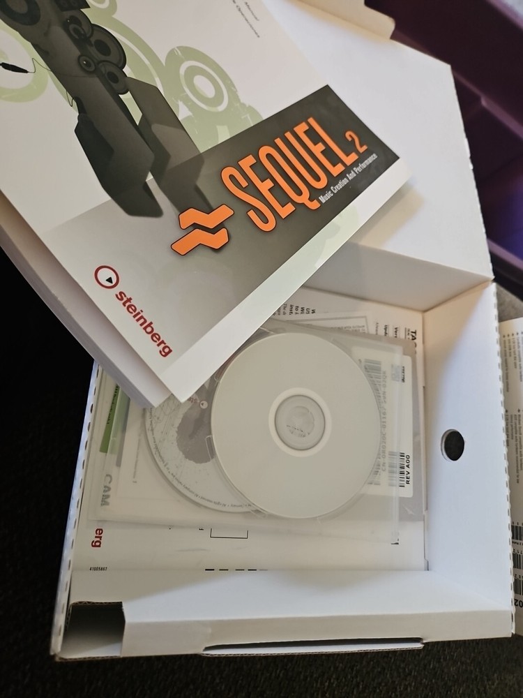 Sequel 2 Music Creation Performance Recording Software Steinberg Sequel2 TESTED