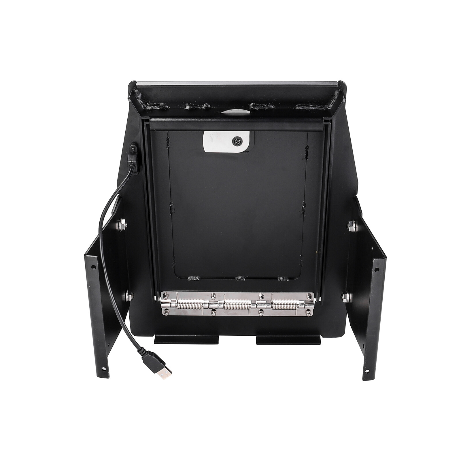 Center Console Safe Vault STORAGE For Ford 15-20 F150 17-21 F250 F350 Super Duty