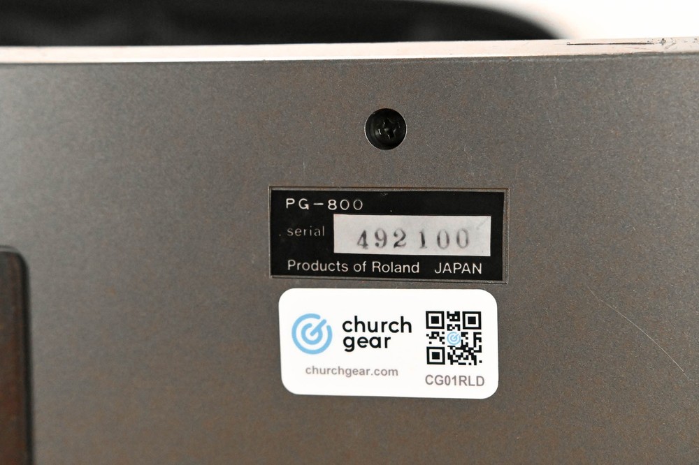 Roland PG-800 Synthesizer Programmer CG01RLD