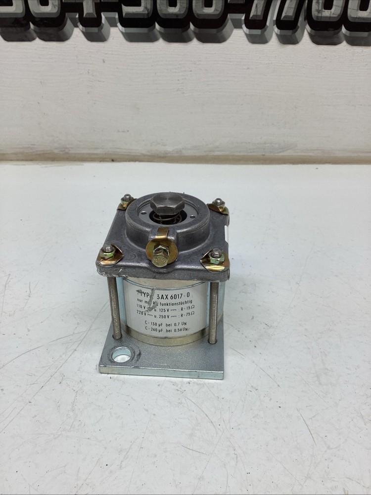 Siemens Relay 3AX6017-0