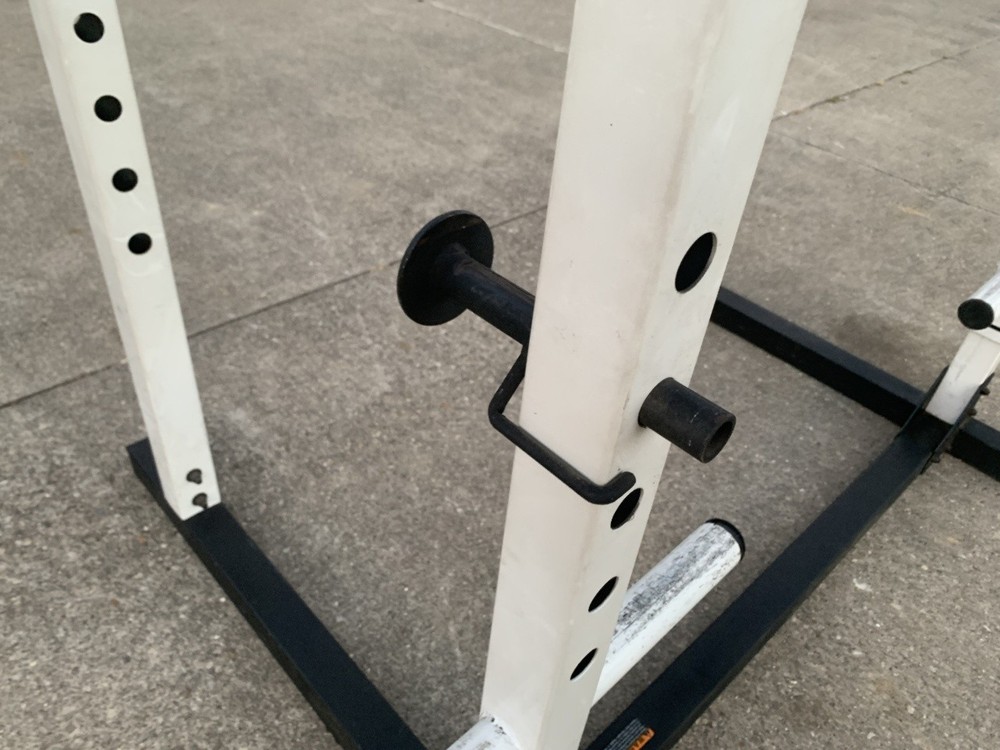 Squat Rack Power Bench Press Triceps Push Down Machine Muscle Chin Pull Up