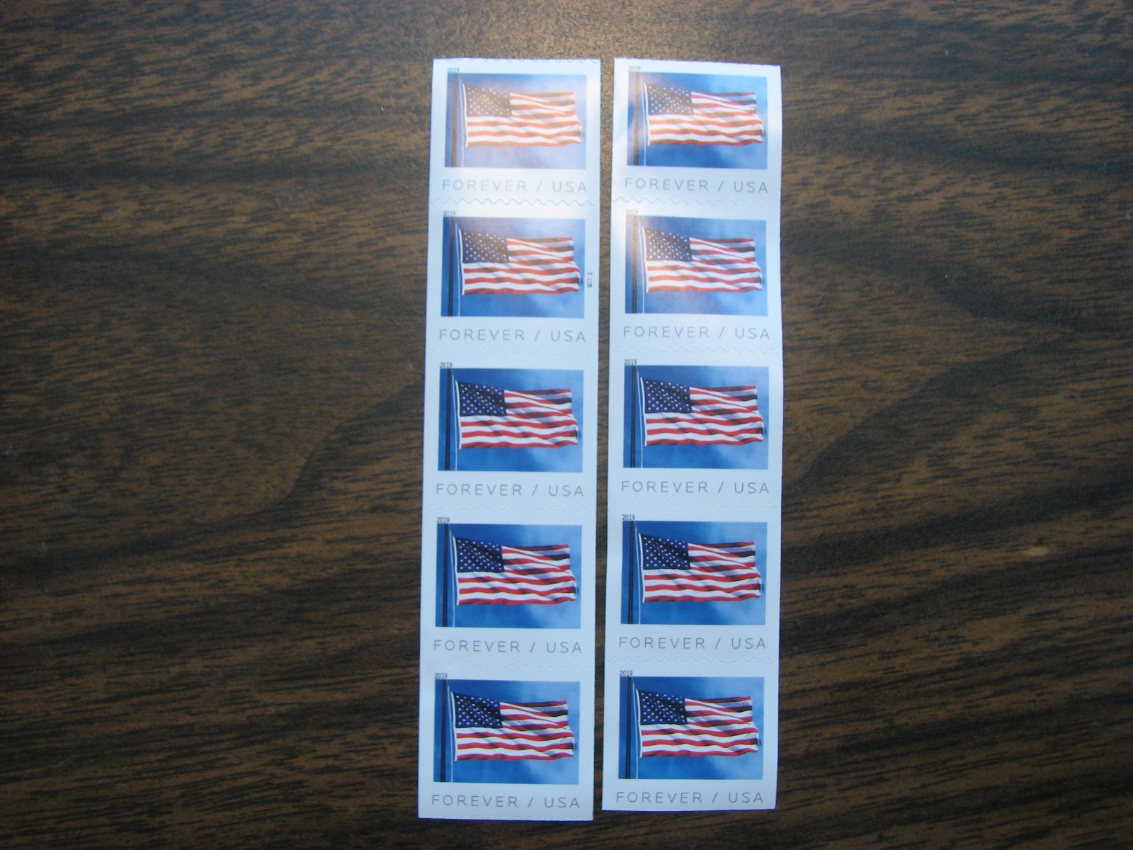 10 US Forever Stamps - Mint
