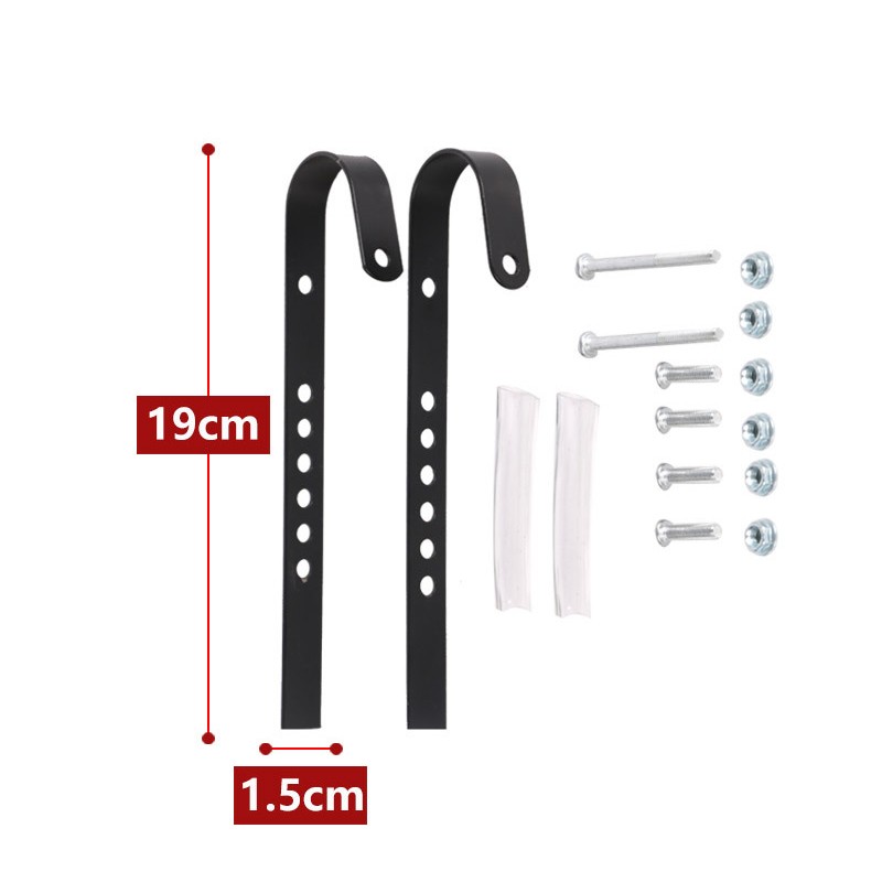 Adjustable Bike Basket Mounting Hook For Secure Installation On Various Bikes