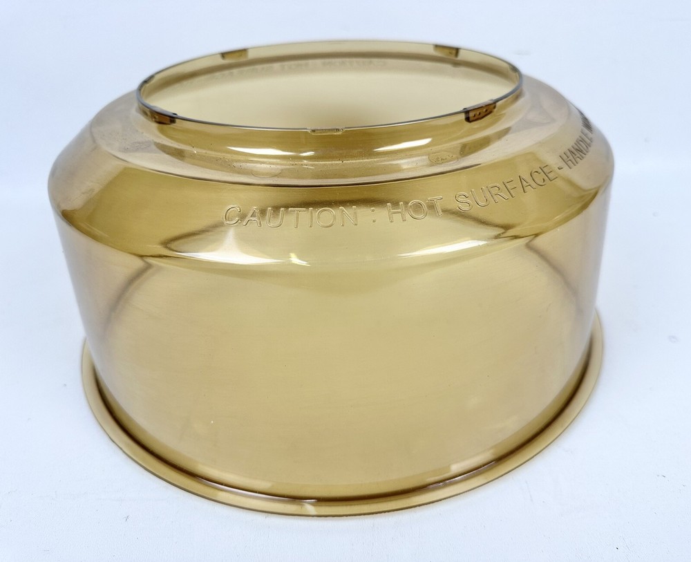 NuWave Pro Plus Infrared Oven Model 20601 Replacement Amber Plastic Dome Cover