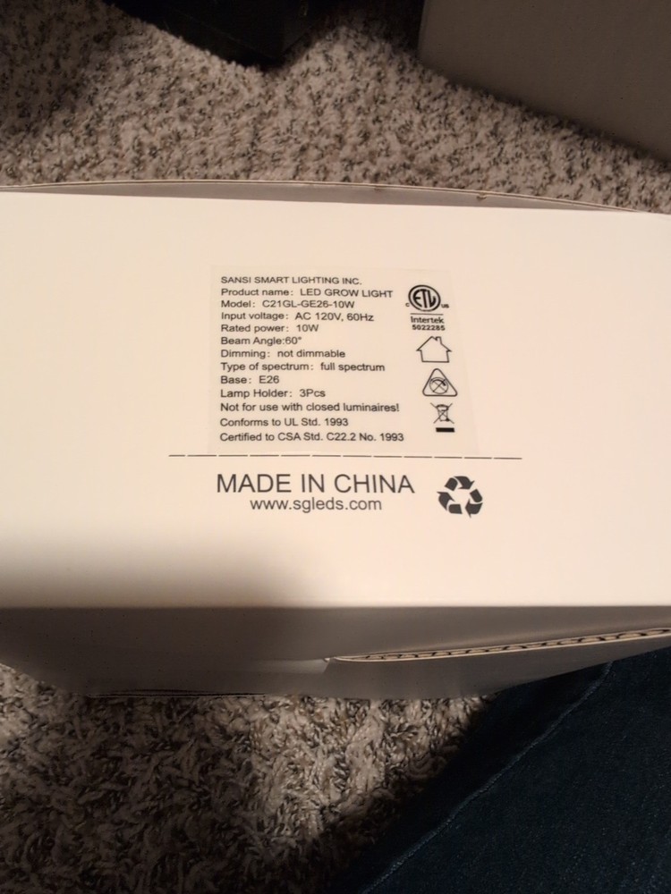Clip On plant Grow Light