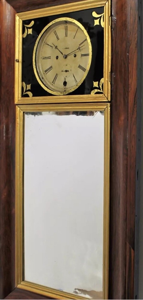 George Hills mirror clock