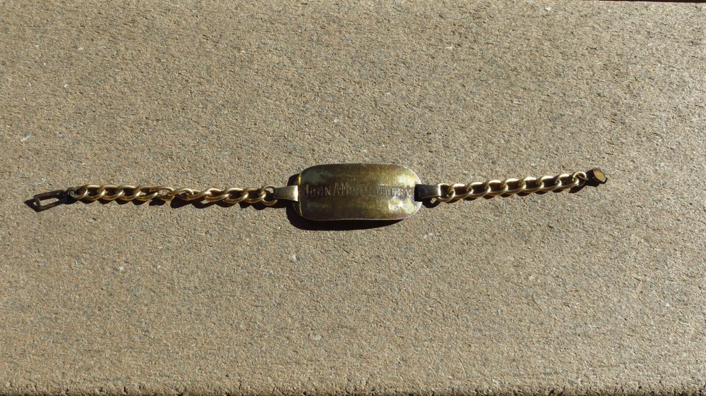 WW2 US Army Military Name ID Identification Bracelet