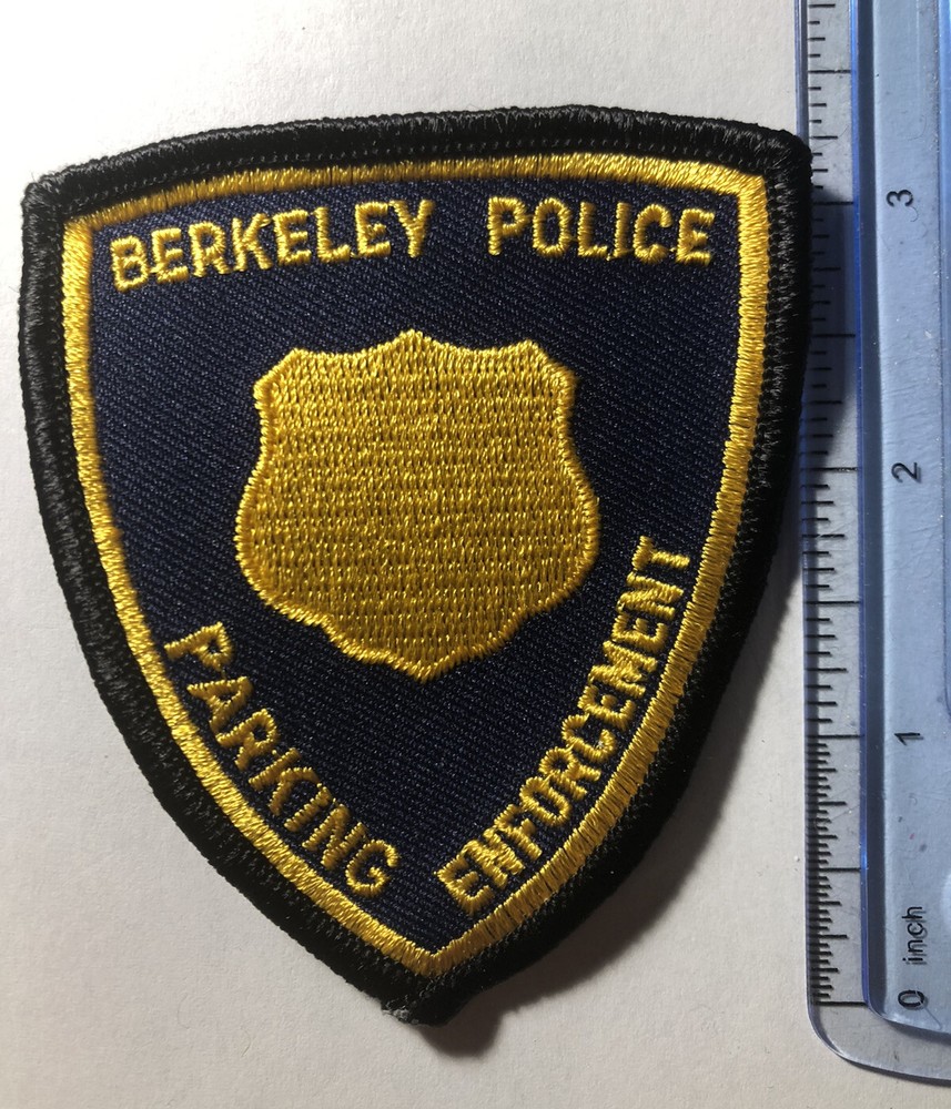 Berkeley California Police Parking Enforcement Patch