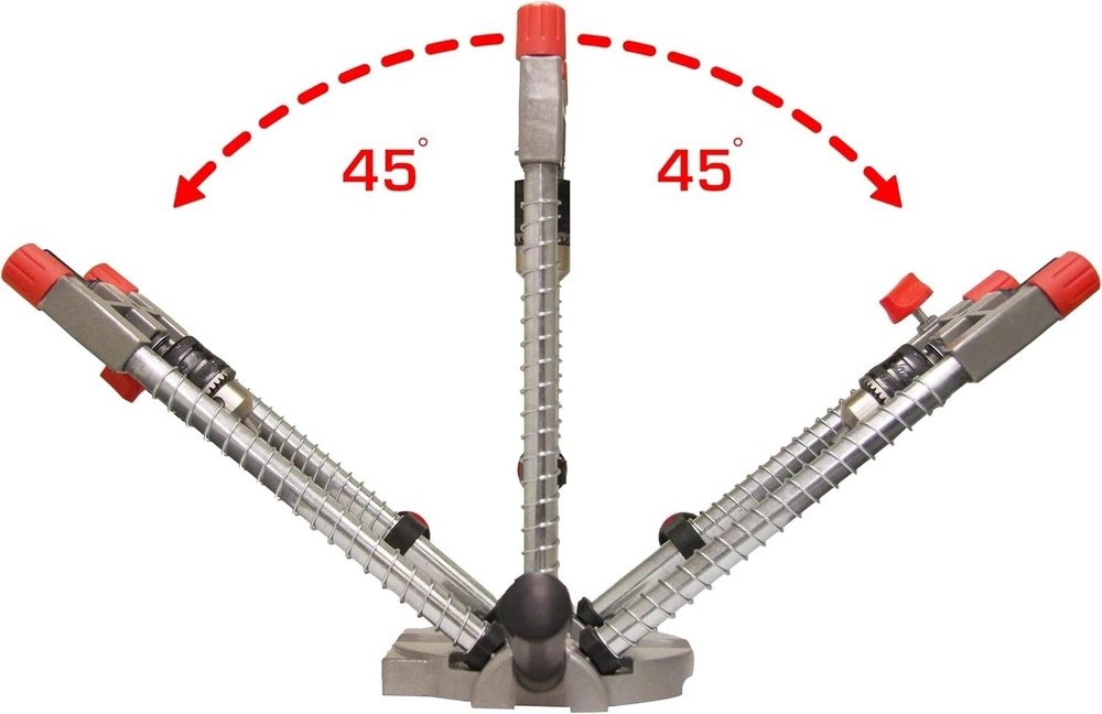 Precision Portable Drill Guide Attachment with Adjustable Depth Stops, 6" Max