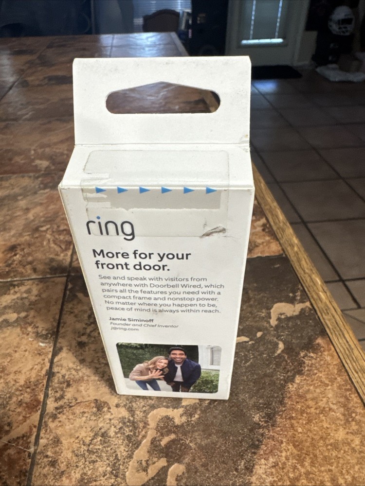 Ring Doorbell Wired New Sealed