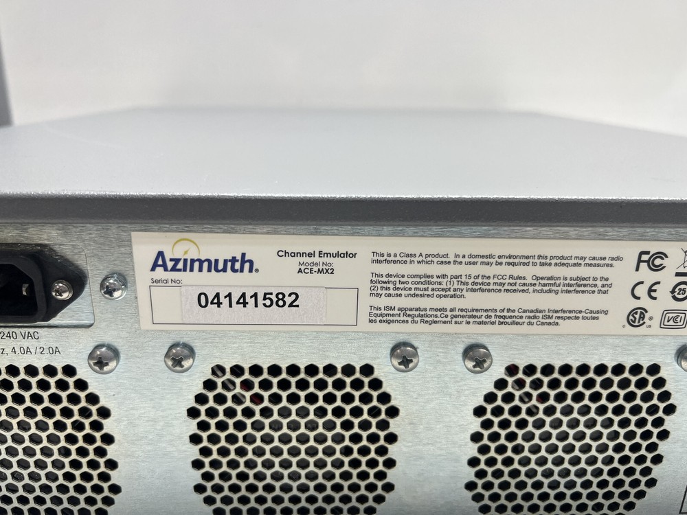 Azimuth ACE-MX2 Channel Fade Emulator