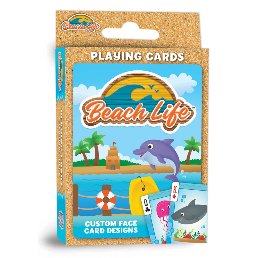 MasterPieces - Beach Life Playing Cards - 54 Card Deck