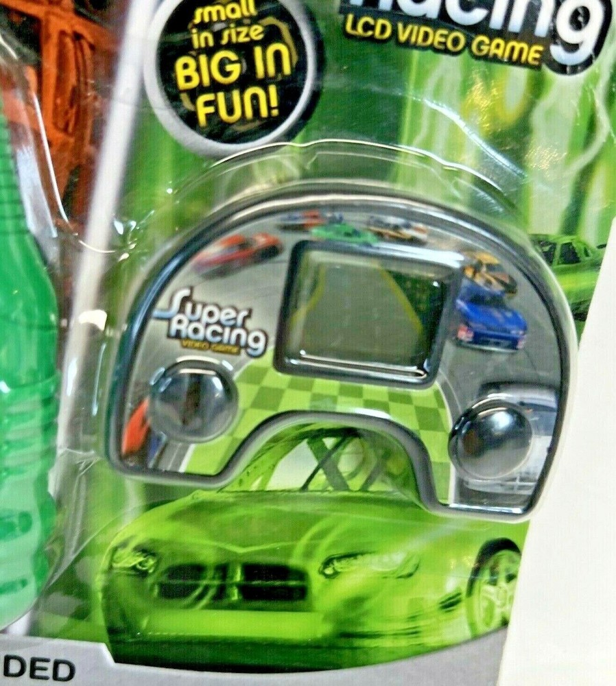 Two-Pack Combat Commander & Super Racing LCD Handheld Video Games
