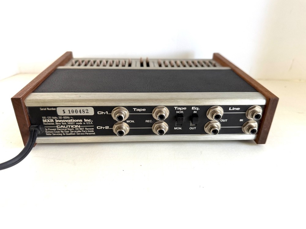 MXR STEREO GRAPHIC EQUALIZER WITH SALES BROCHURE - AS IS