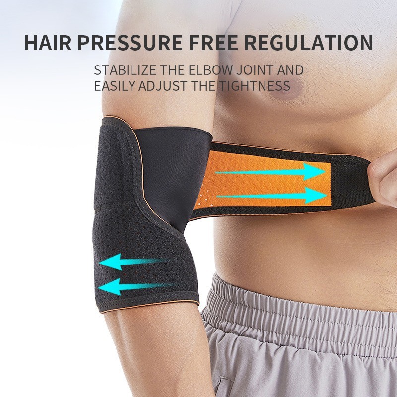 1 Pcs Elbow Brace Compression Support Sleeve Arthritis Tendon Joint Pain Wrap US