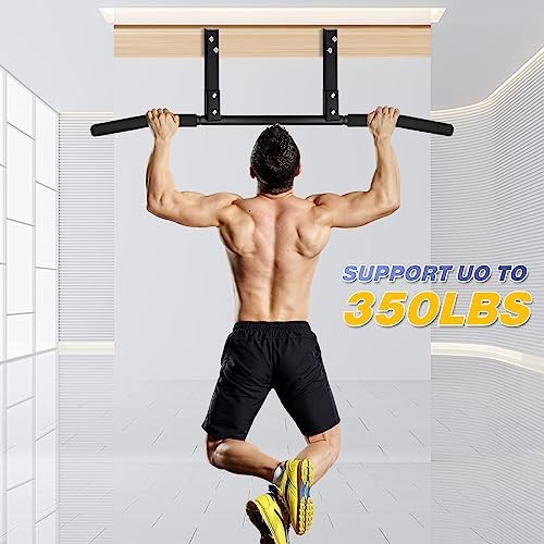 Pull Up Bar, Chin Up Bars Ceiling Mount, Workout A.Joist Mounted Pull Up Bar