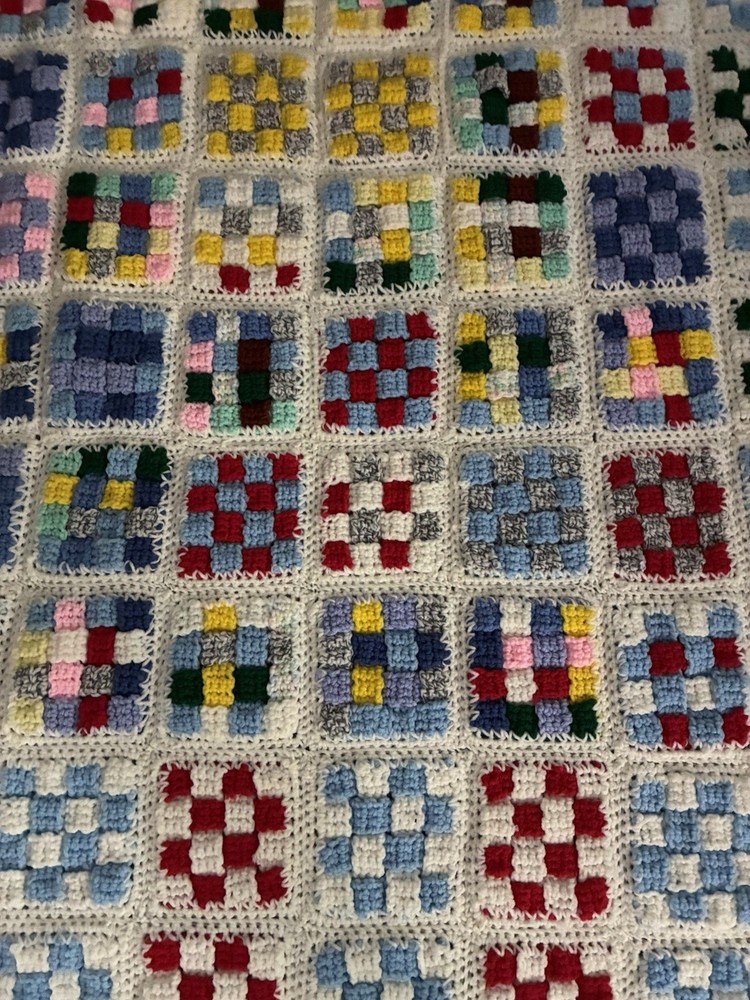 afghan blanket / Throw Granny Squares