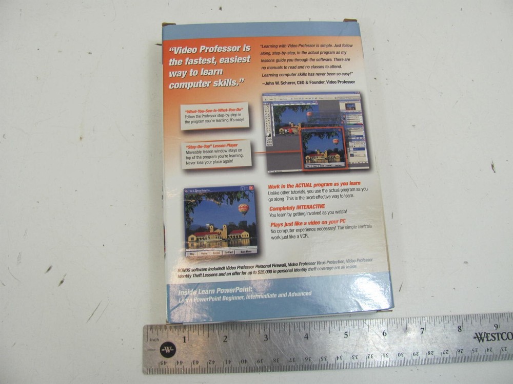 Video Professor Learn PowerPoint Complete 3 DVD Set, 2002-2003-2007