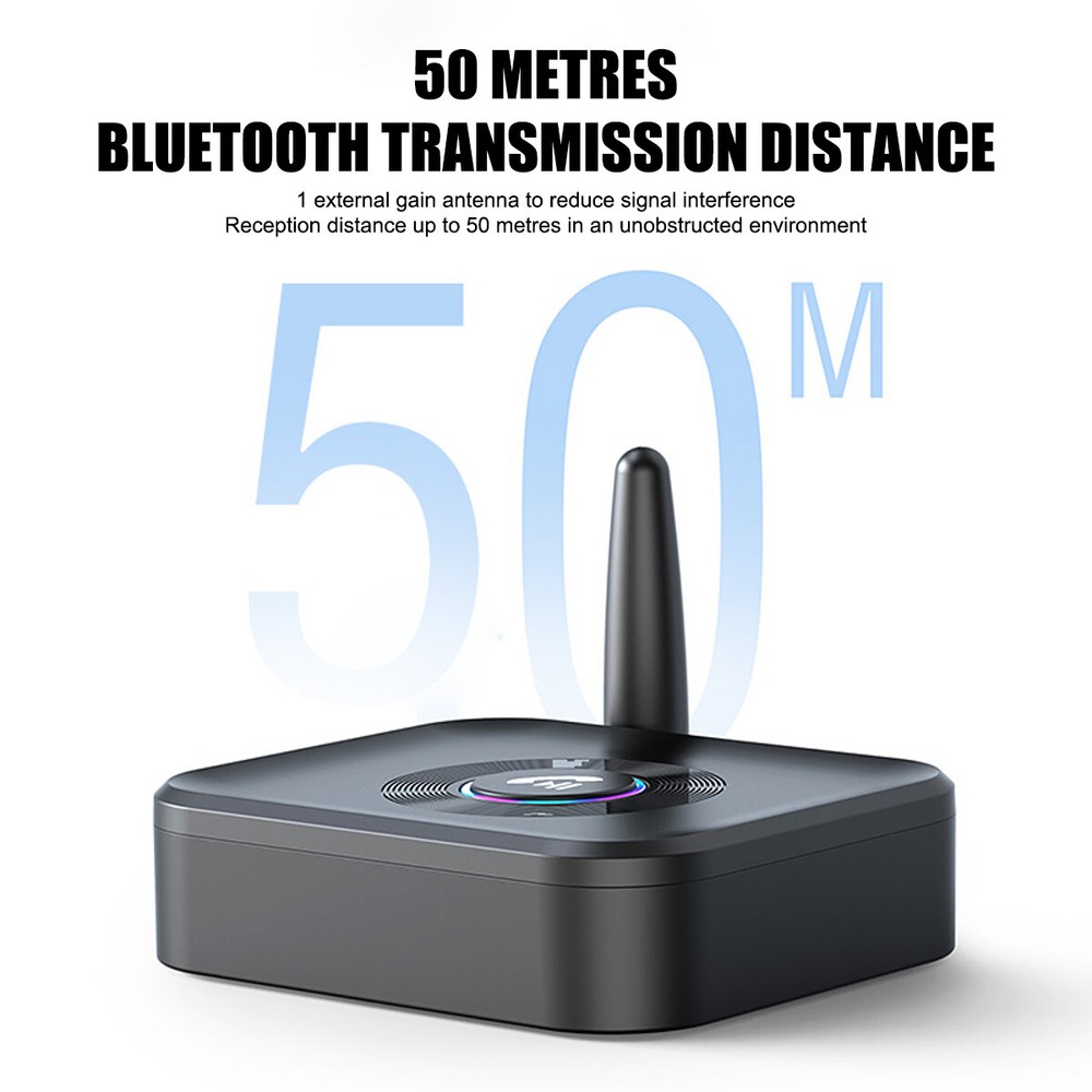 Wireless Receiver Stereo Adapter Bluetooth Range 50m Audio Adapter Car Home