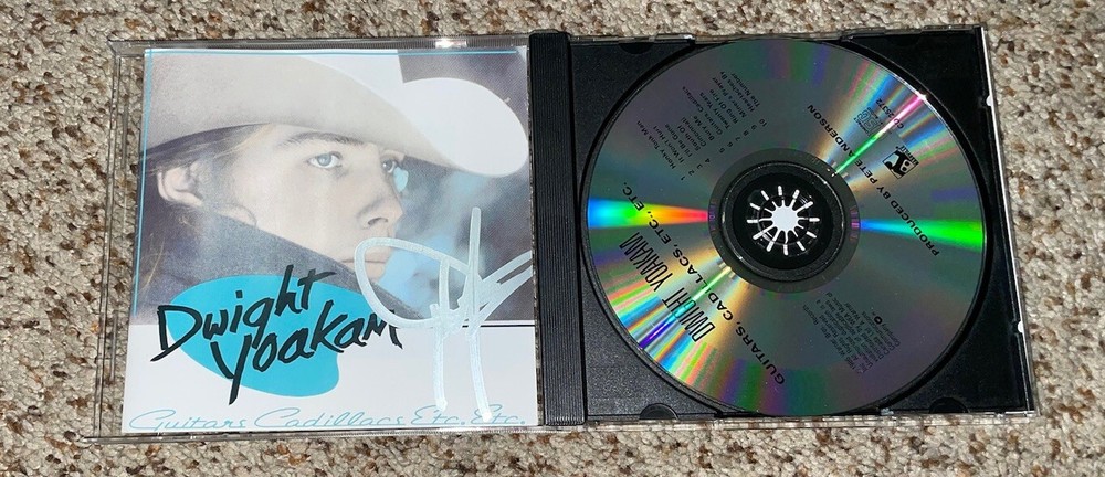Dwight Yoakam Signed CD