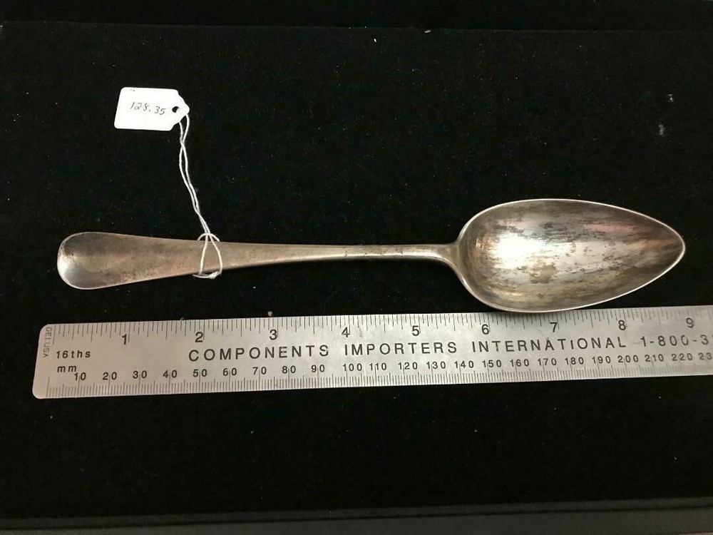 ANTIQUE DUTCH??  SPOON SILVER   64g