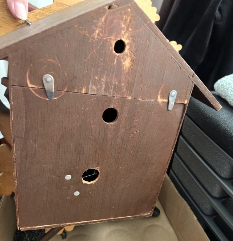 vintage hunter cuckoo clock