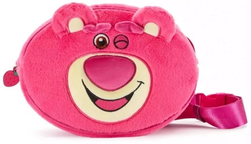 Disney Toy Story 3 Lotso Plush Hip Pack Bag Pink