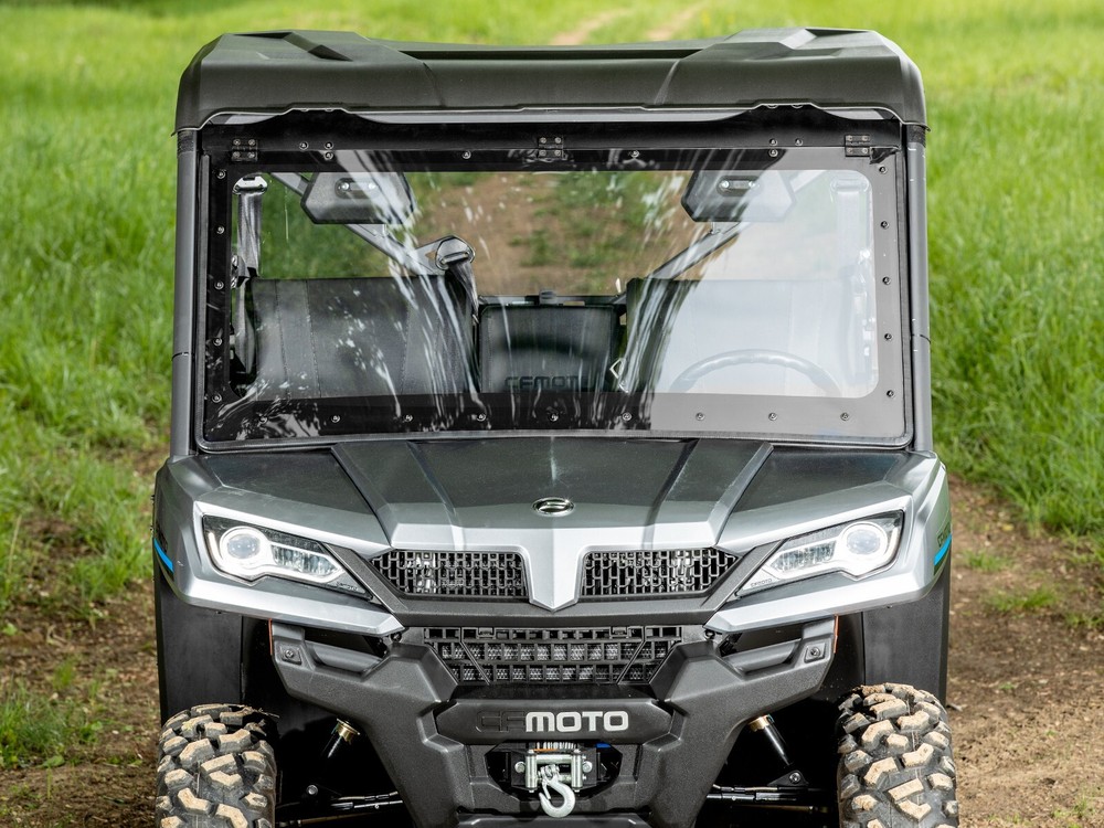 SuperATV Maxdrive Power Flip Windshield for CFMOTO UForce 1000