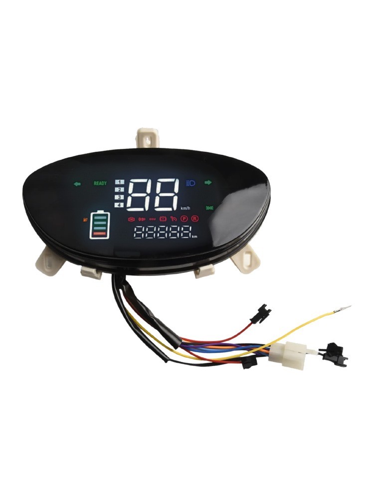 High Resolution LCD Display for Electric Bikes Scooters (63 characters)