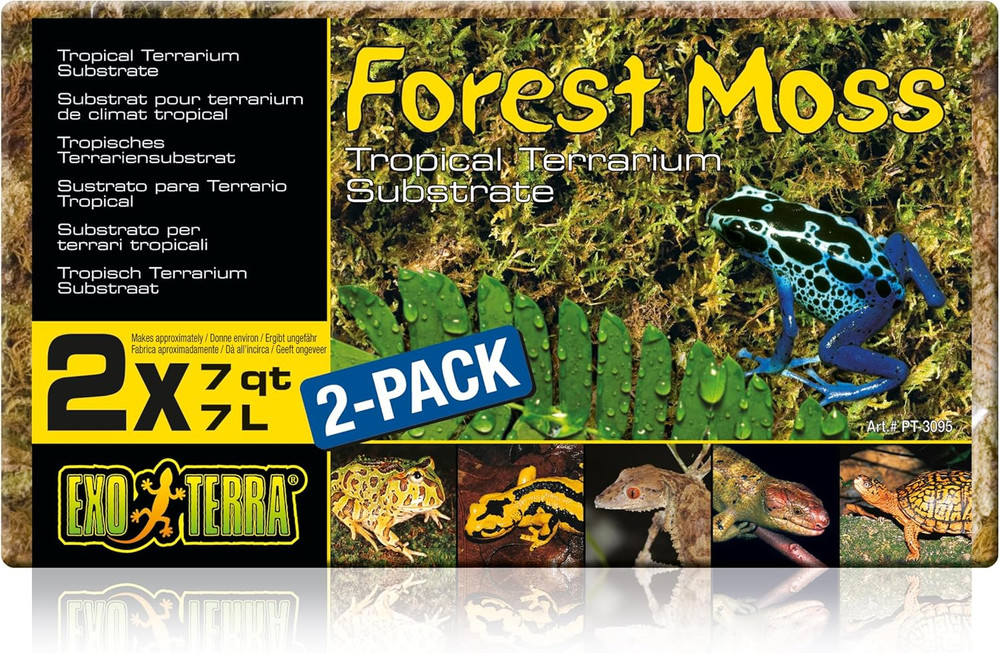 Forest Plume Moss, 7 Quarts, 2-Pack
