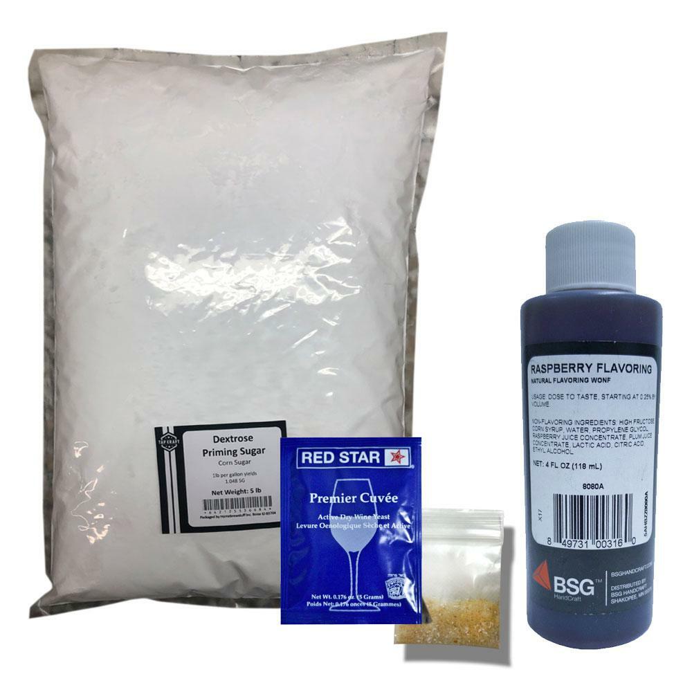 TAPCRAFT Raspberry Hard Seltzer Recipe Kit