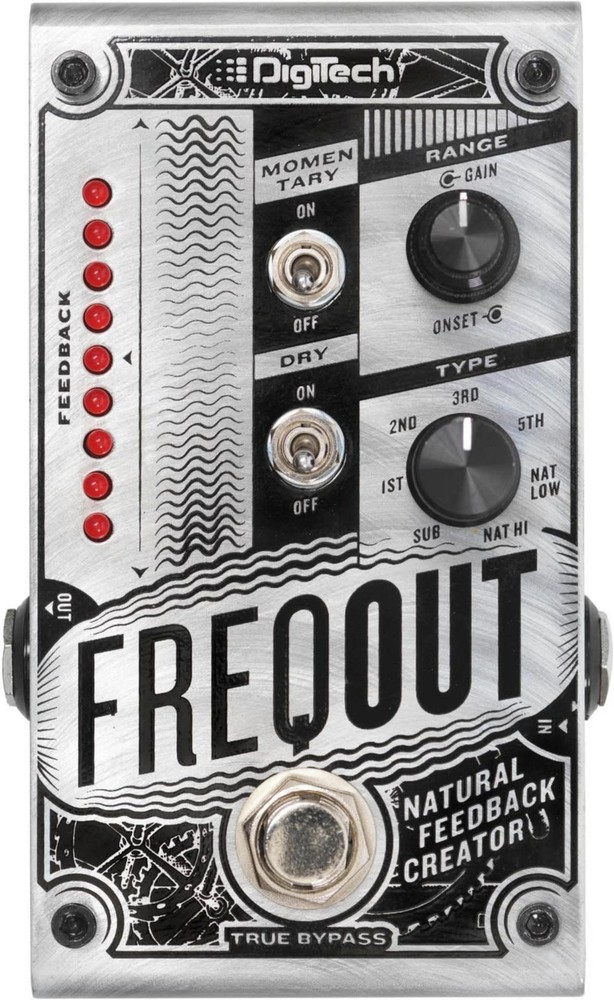 Digitech FreqOut Natural Feedback Creator Effects Pedal