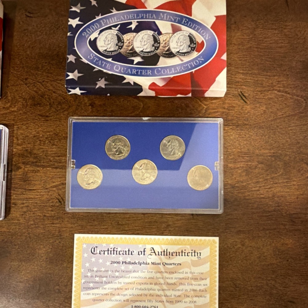 1999-2001 Philadelphia Mint State Quarters