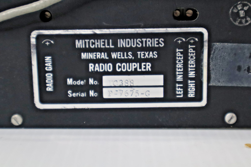 Mitchell EDO-Aire Radio Coupler 1C388