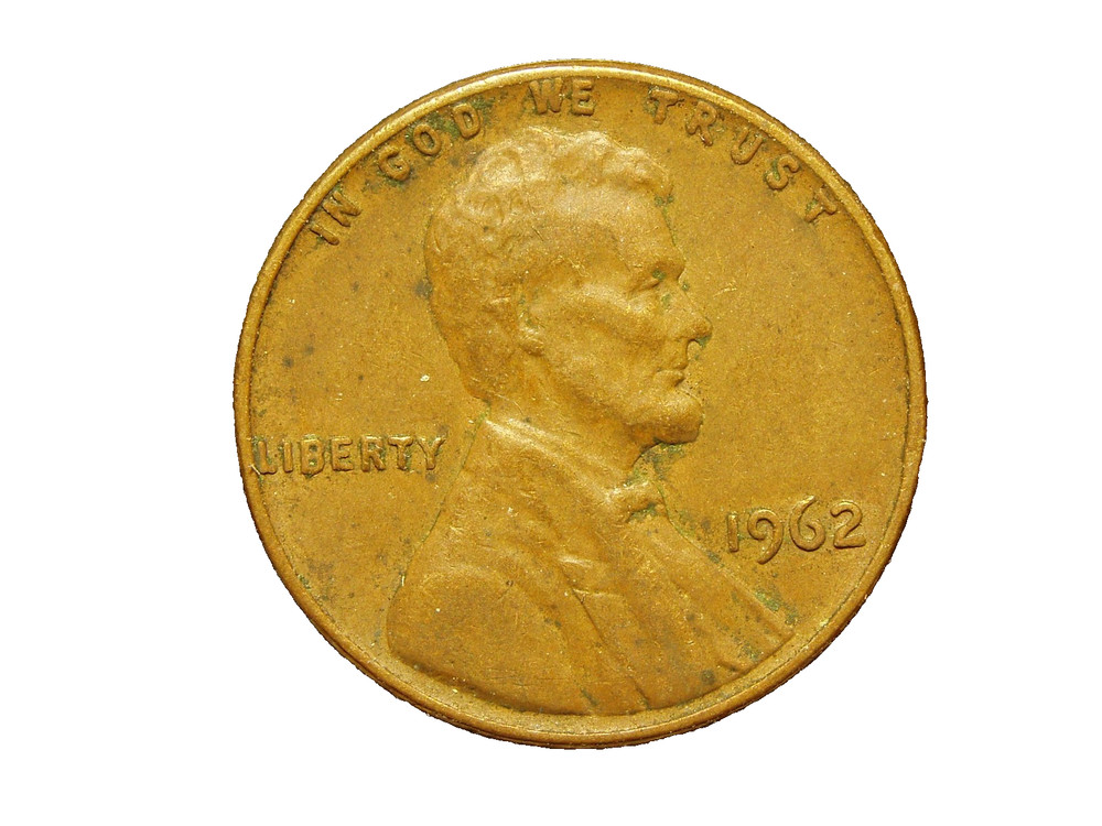 1962  LINCOLN MEMORIAL CENT #4