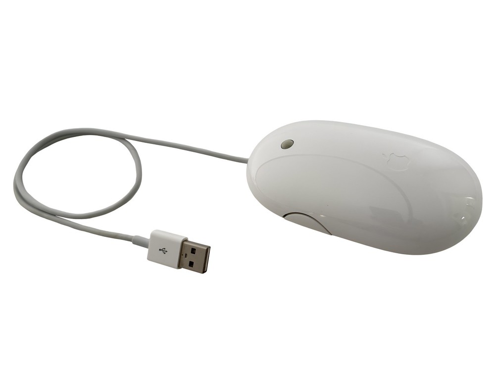 Mint Condition Apple A1152 USB Optical Mouse ☝ Wired Pro Mouse for iMac, MacBook