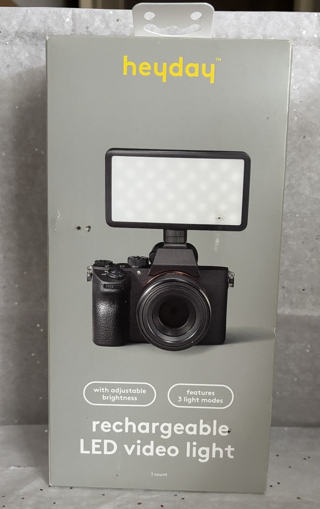 Heyday Rechargeable LED Video Light