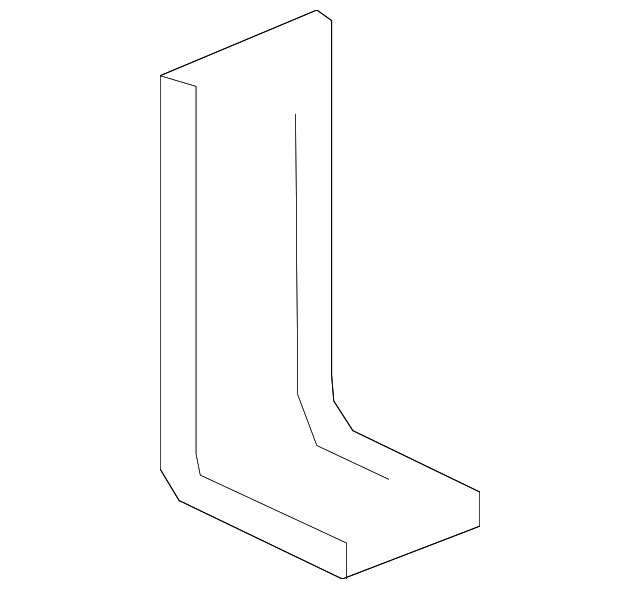 Genuine GM Door Trim Panel Support Bracket 42562998