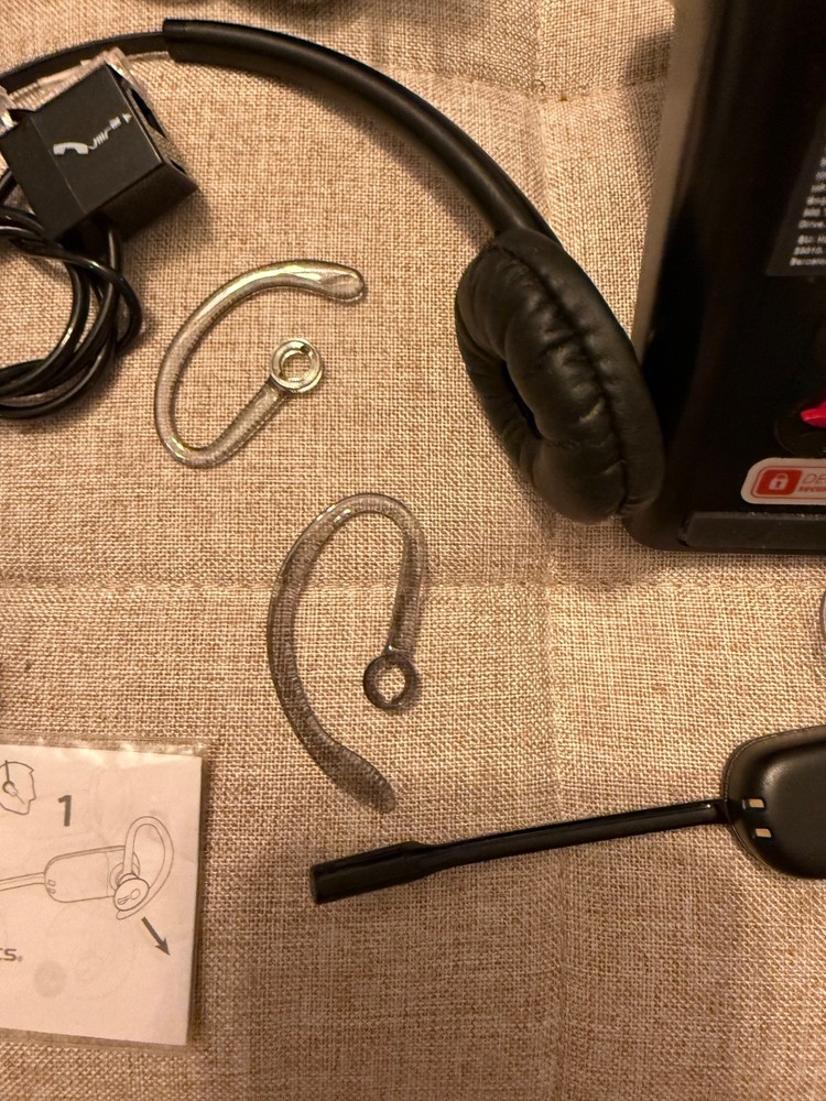 PLANTRONICS Poly CS540 Wireless DECT2 Headset Black,