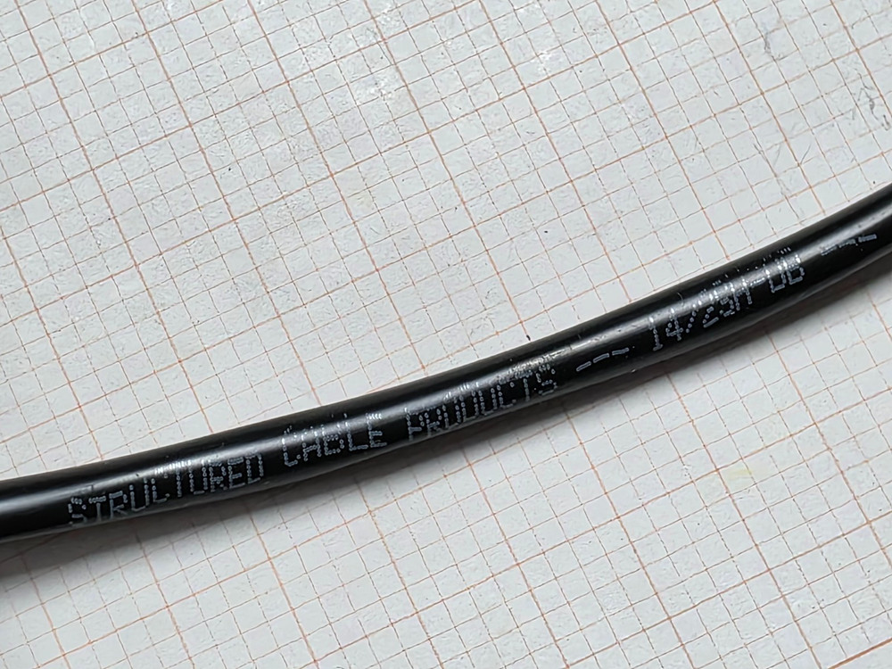 SCP/Structured Cable Products 14/2C Shielded Direct Burial Speaker Cable /25ft