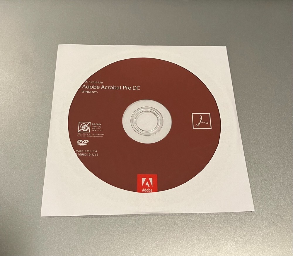 Adobe Acrobat Pro DC 2015 Permanent Windows Edition 2 PCs